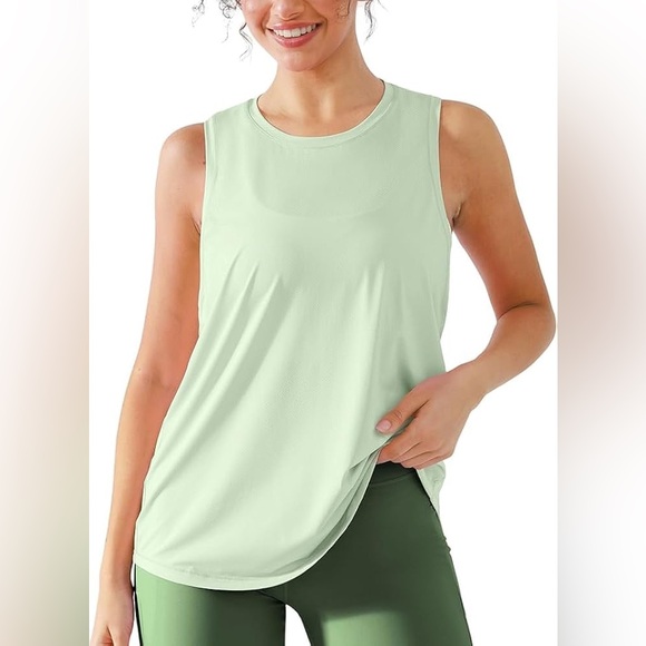 Zella Light Green Tank Top - Picture 1 of 9